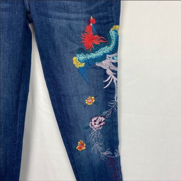 Free People Embroidered Jeans - Picture 7 of 9